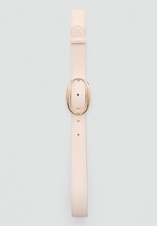 MANGO - Martina belt - light beige