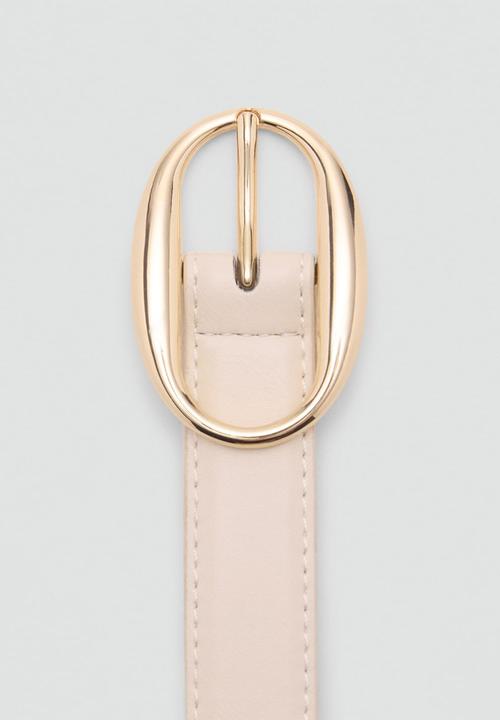 MANGO - Martina belt - light beige