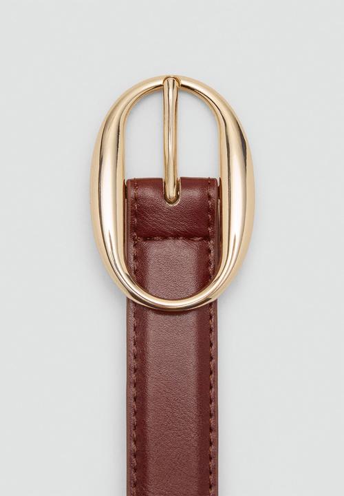 MANGO - Martina belt - brown