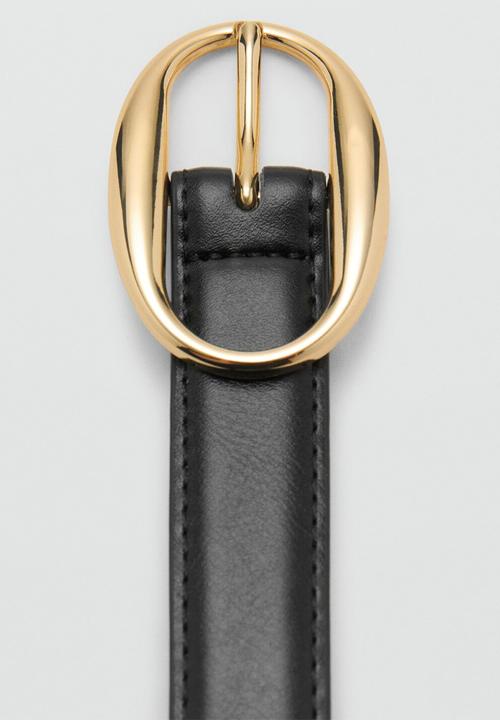 MANGO - Martina belt-light - black