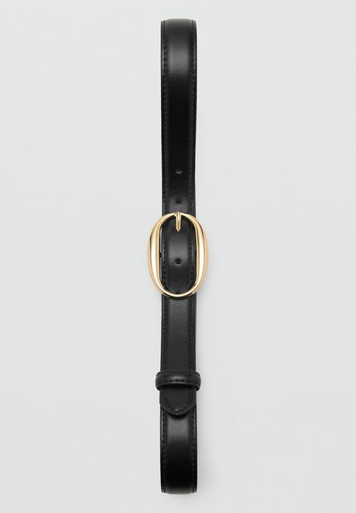 MANGO - Martina belt-light - black