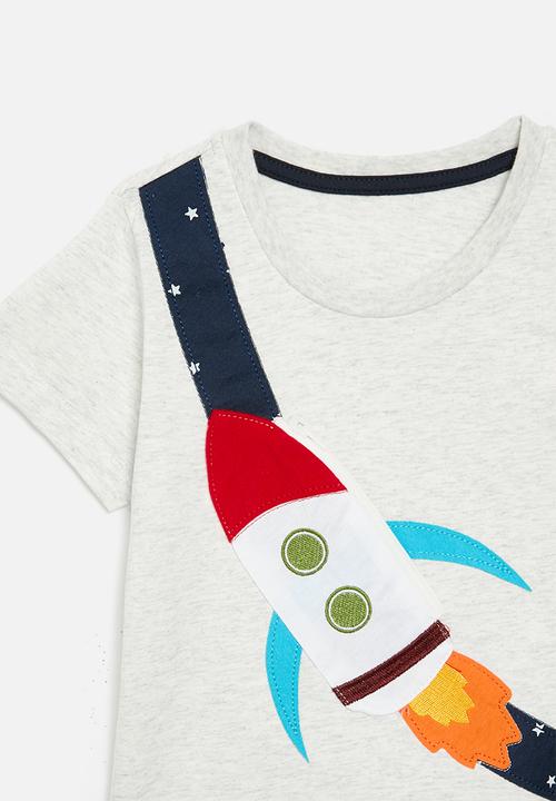 Pop Candy - Printed tee - grey