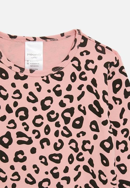 Pop Candy - Long sleeve printed tee - pink