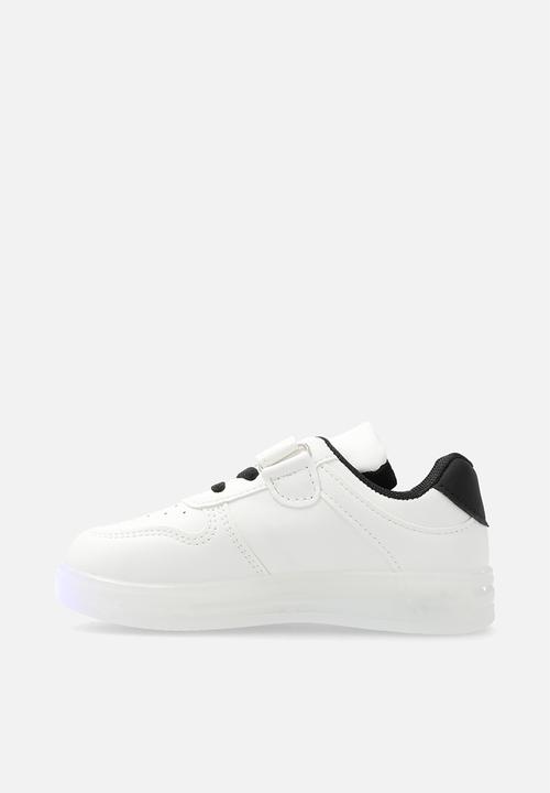 Pop Candy - Light up sneakers - black & white