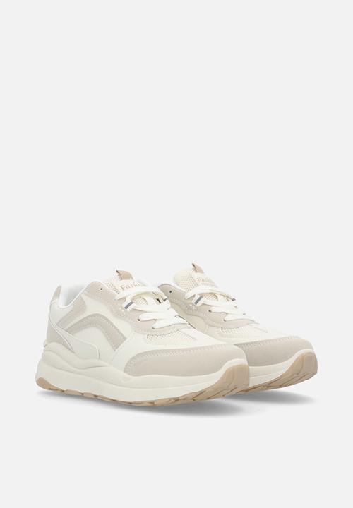 Pop Candy - Lace up sneakers - ecru