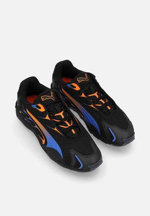 PUMA - Inhale - puma black-orange glo