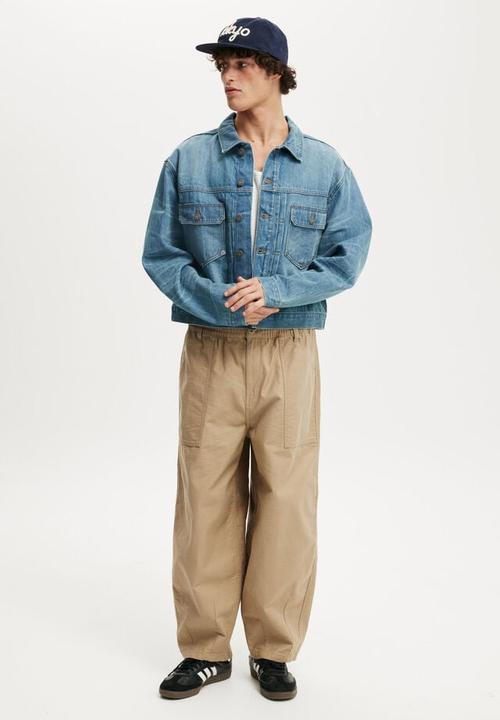 Cotton On - Denim Rinse Jacket - Rattle Blue