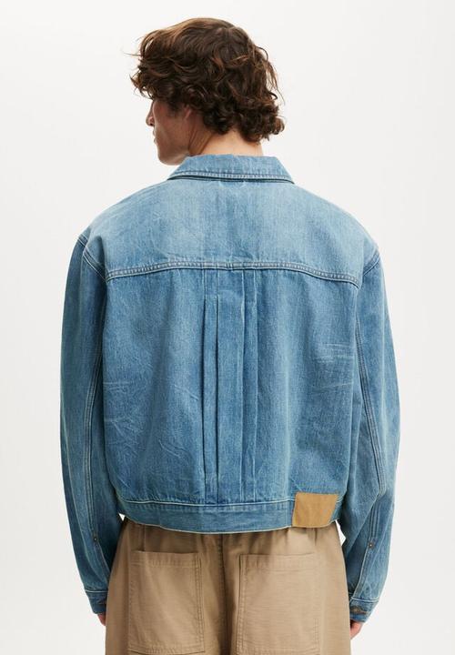 Cotton On - Denim Rinse Jacket - Rattle Blue
