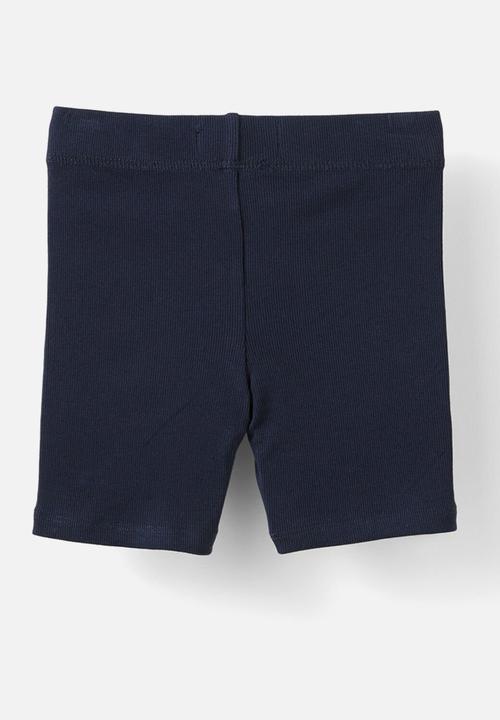 Cotton On - Hailey bike short - squid ink rib