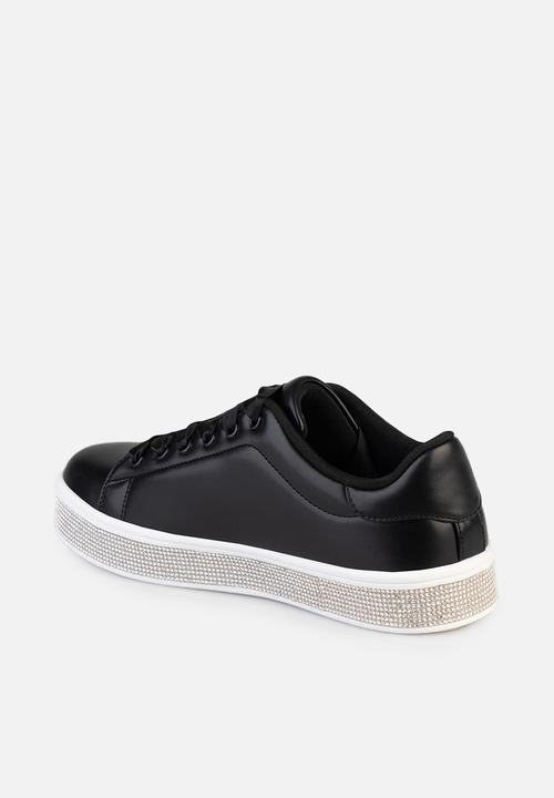 SISSY BOY - Duchess Sneaker With Bling Sole - black