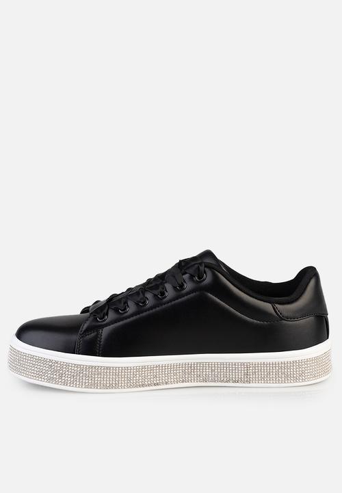 SISSY BOY - Duchess Sneaker With Bling Sole - black