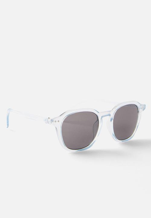 Cotton On - Kids Taylor Round Sunglasses - Dawn Blue/Transparent