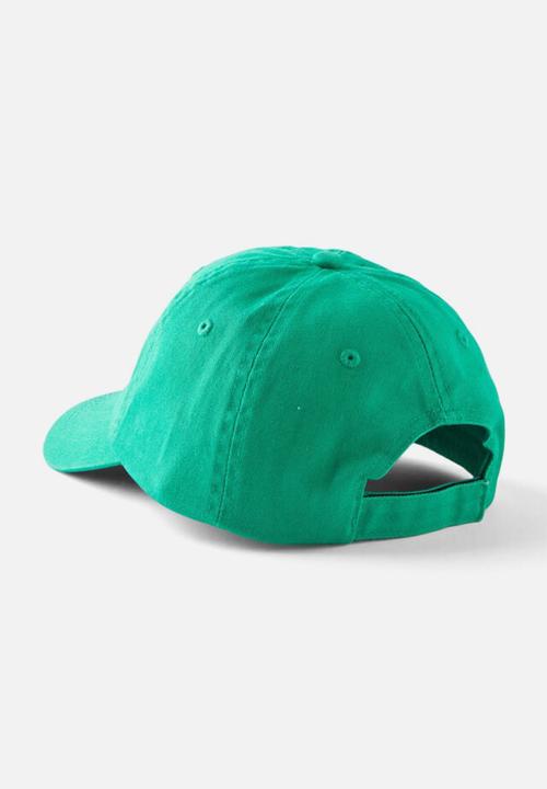 Cotton On - Kids Fun Day Club Cap - Island Green/Vanilla Embroidery
