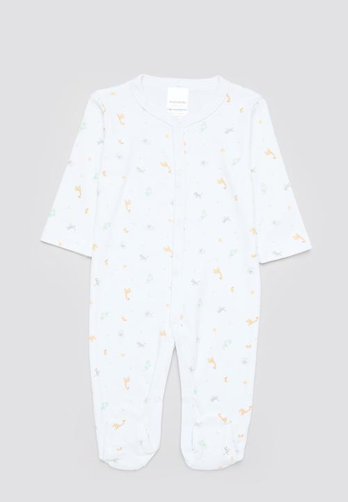Pop Candy - 3 Pack sleepsuit - white