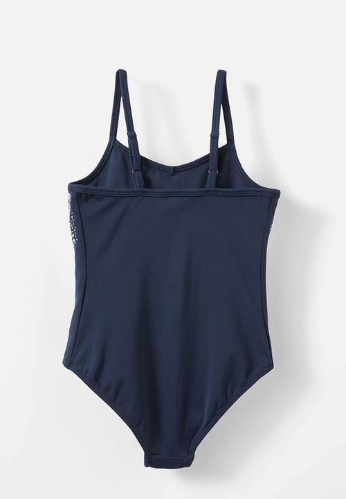 Cotton On - Lexie sleeveless leotard - squid ink/sparkle