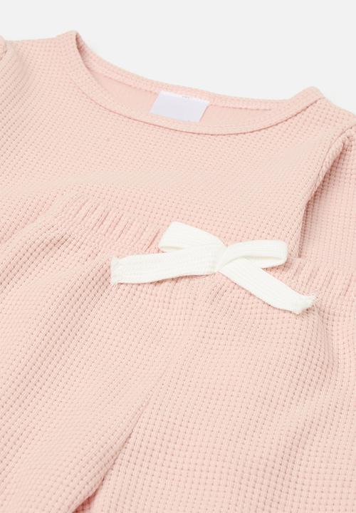 Pop Candy - Top & flared bottom set - pink