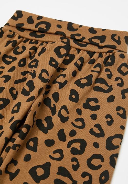Pop Candy - Printed pants - leopard print/brown