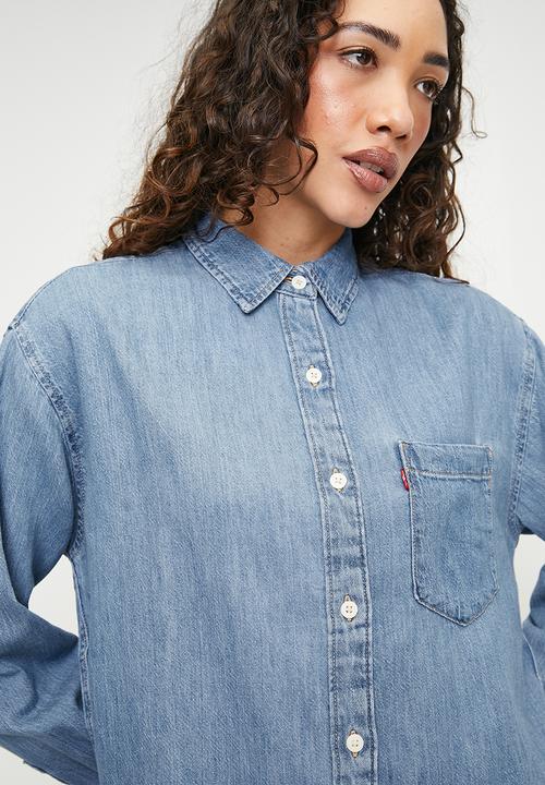 Levi’s® - Harlie New Boyfriend Shirt - Mid Recess