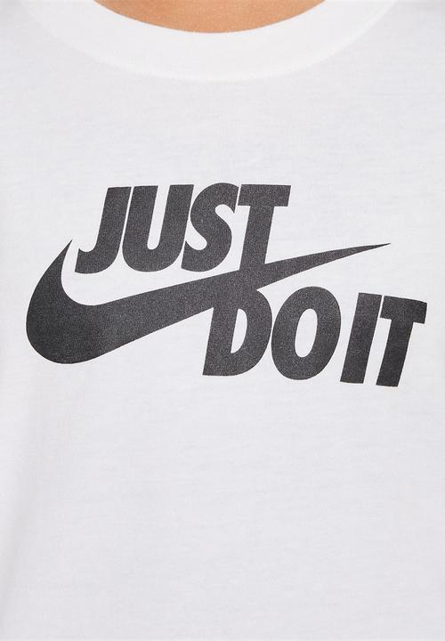 Nike - Kids Nike Sportswear Just Do It Tee - White