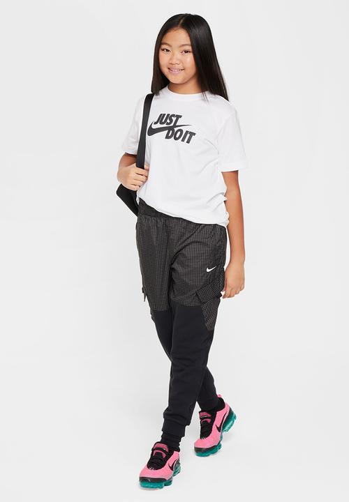 Nike - Kids Nike Sportswear Just Do It Tee - White