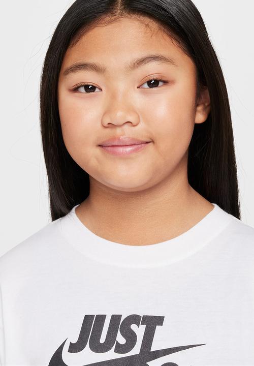 Nike - Kids Nike Sportswear Just Do It Tee - White