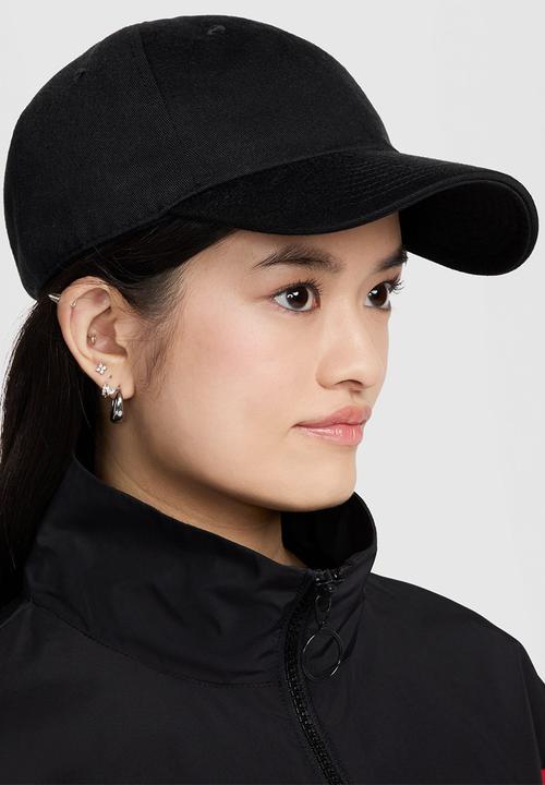 Nike - U Nk Club Unstructured Cap - Black/Sail