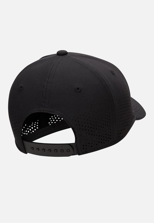 Nike - Nike Club Structured Swoosh Cap - Black/White