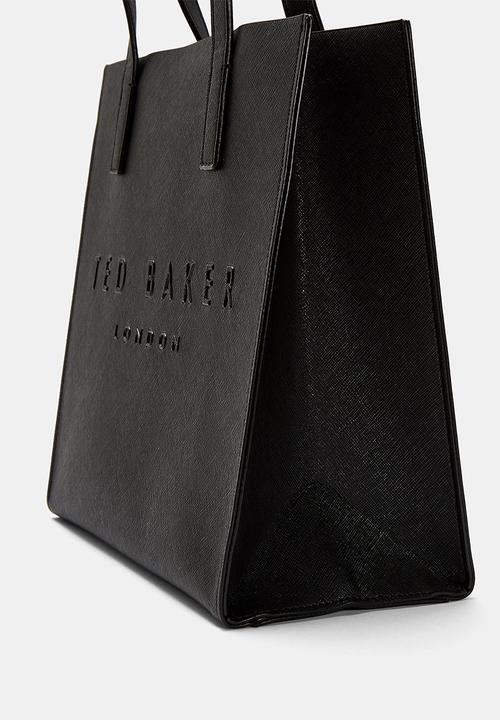 Ted Baker - Seacon Crosshatch Small Icon Bag - black
