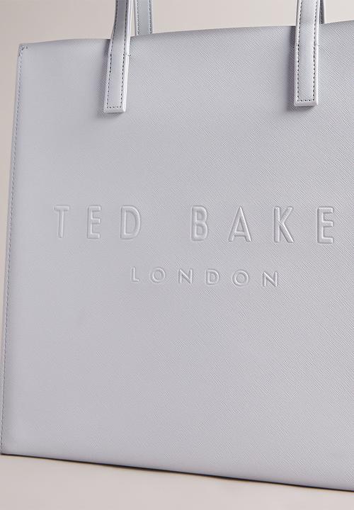 Ted Baker - Soocon Crosshatch Large Icon Bag - light grey