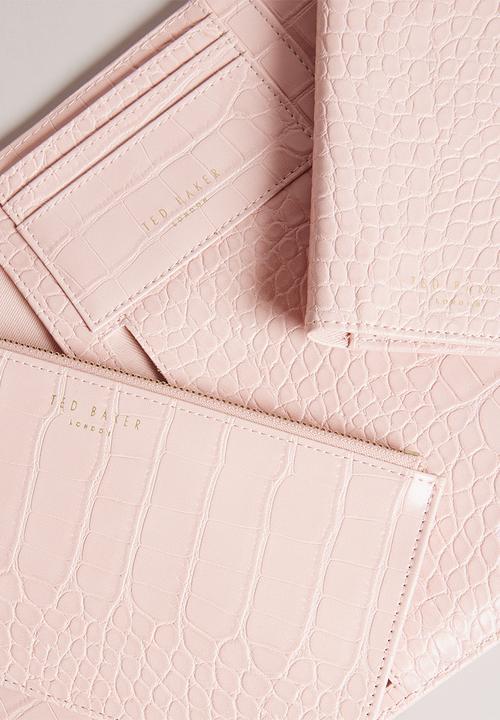 Ted Baker - Passport Holder Travel Wallet - pink