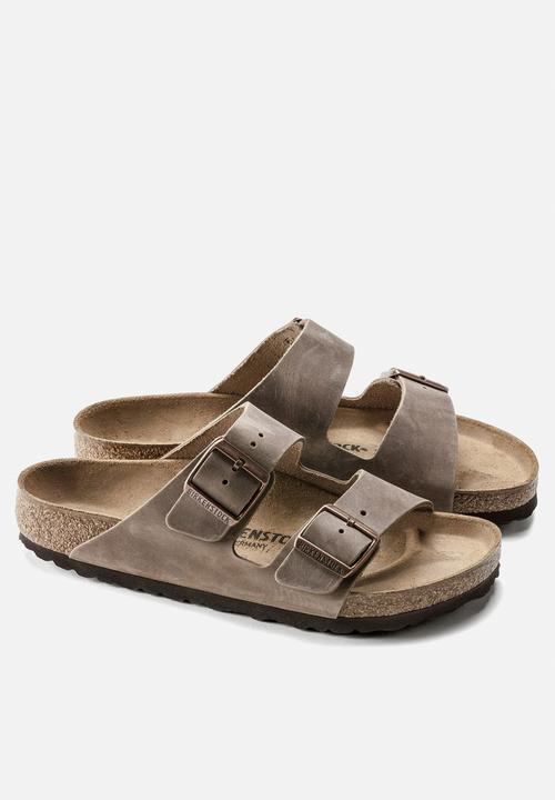 Birkenstock - Arizona BS oiled leather narrow - tobacco brown