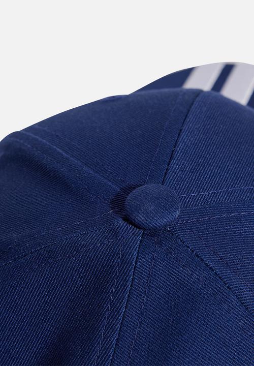 adidas Performance - Baseball 3S Cap - Dark Blue/White