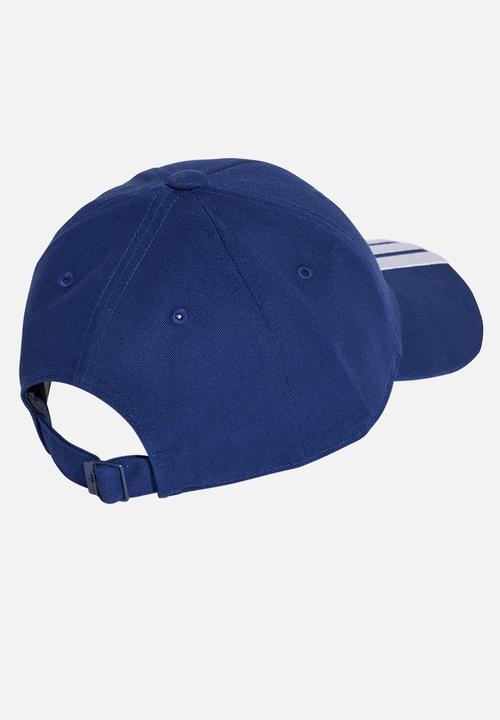 adidas Performance - Baseball 3S Cap - Dark Blue/White