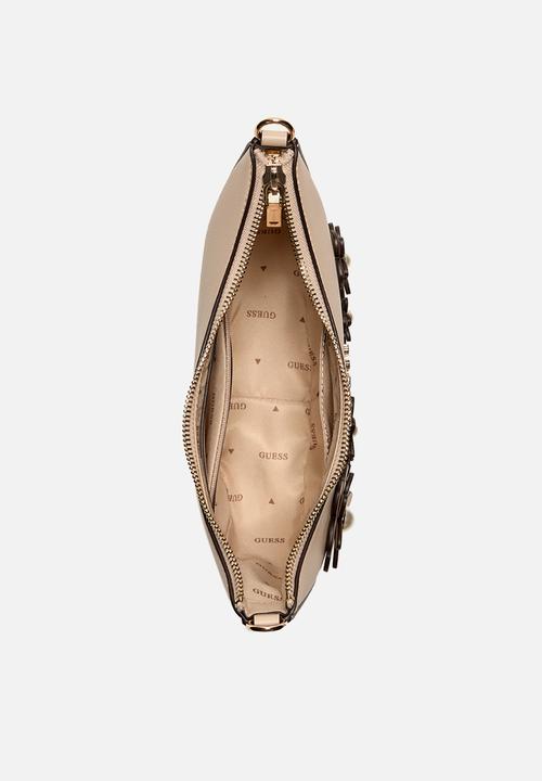 GUESS - Zariashoulder bag - beige