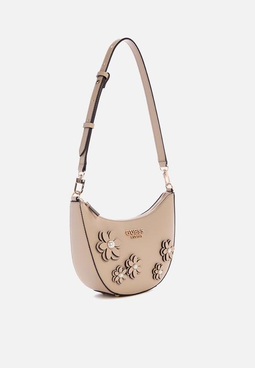 GUESS - Zariashoulder bag - beige