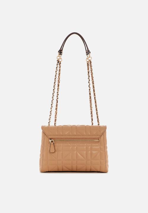 GUESS - Edita crossbody bag - beige