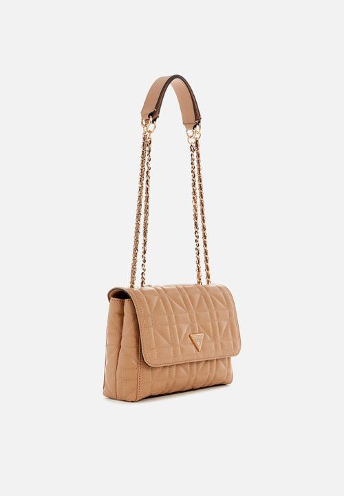 GUESS - Edita crossbody bag - beige