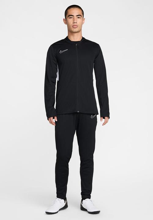 M Nk Df Acd25 Trk Suit Br - Black/White/White