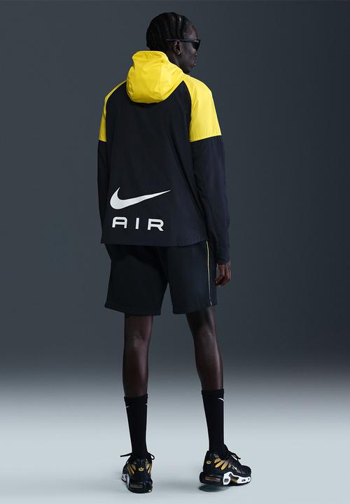 Nike - NSW Air SW Run  Jacket - Black/Yellow