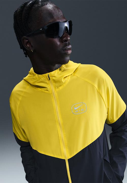 Nike - NSW Air SW Run  Jacket - Black/Yellow