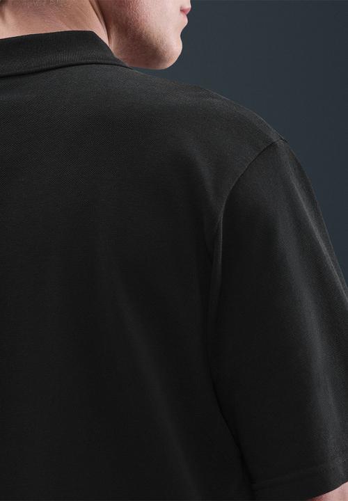 Nike - NSW  Club SS Polo Collection - Black/White