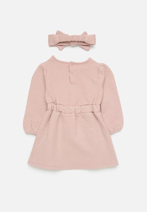 Pop Candy - Dress, stockings & headband set - pink