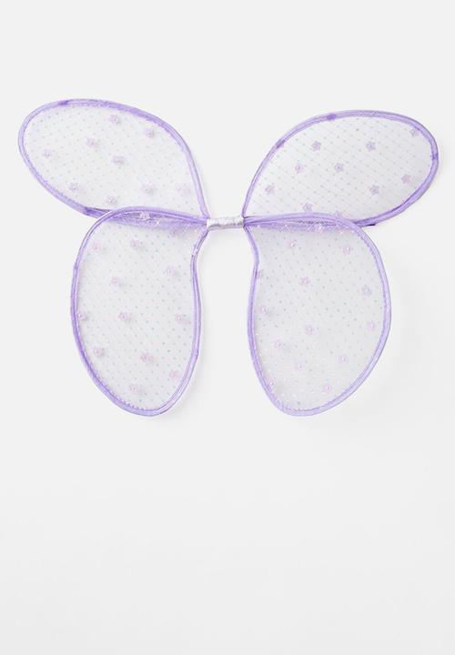 Cotton On - Kids Butterfly Wings - Lilac Mood/Sequins