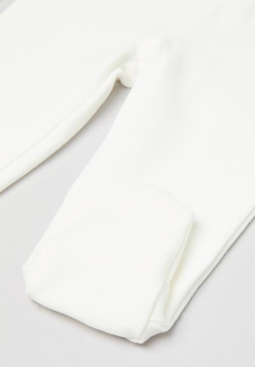 Pop Candy - Onesie-style tights - white
