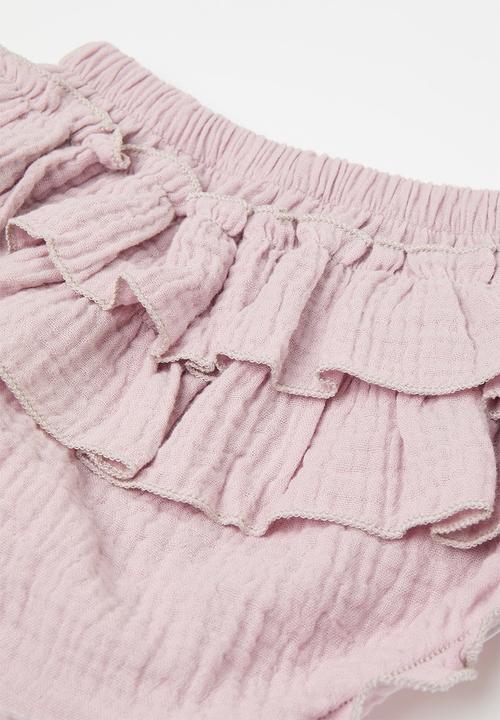 Pop Candy - Frilled bloomer shorts - purple