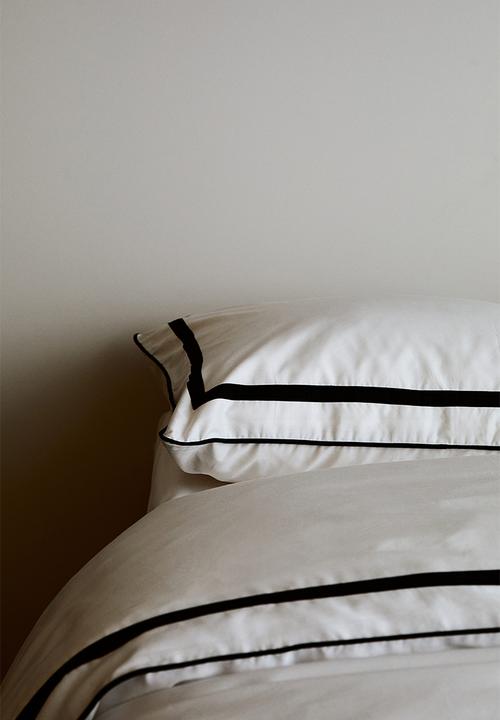 H&M - Egyptian cotton single duvet cover set - white