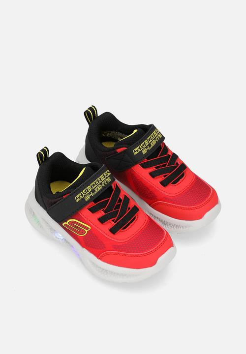 Skechers - Skechers Meteor-Light up - red/black