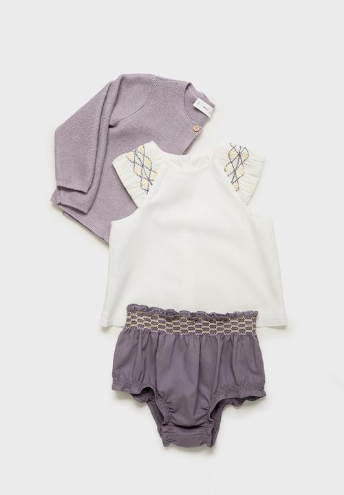 MANGO - Shorts Hendaya - Light/Pastel Purple