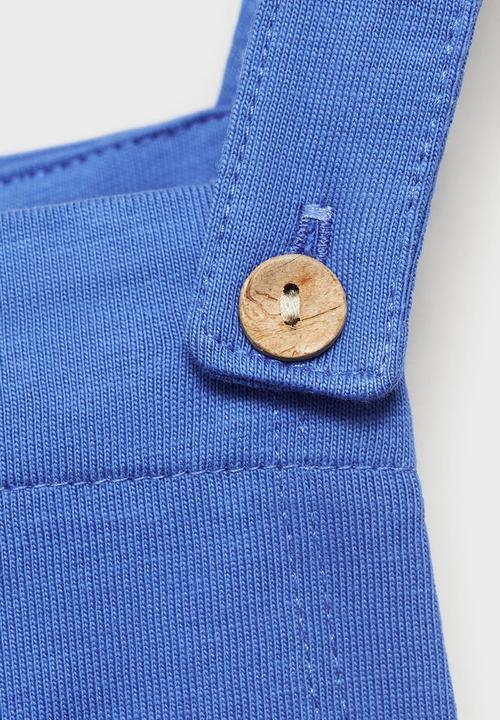 MANGO - Jumpsuit Klein - Bright Blue