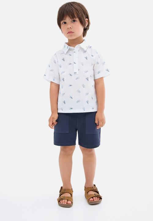 MANGO - Bermudas Travel - Navy